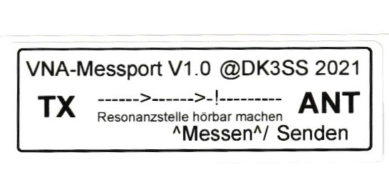 Label auf Messport V1.0